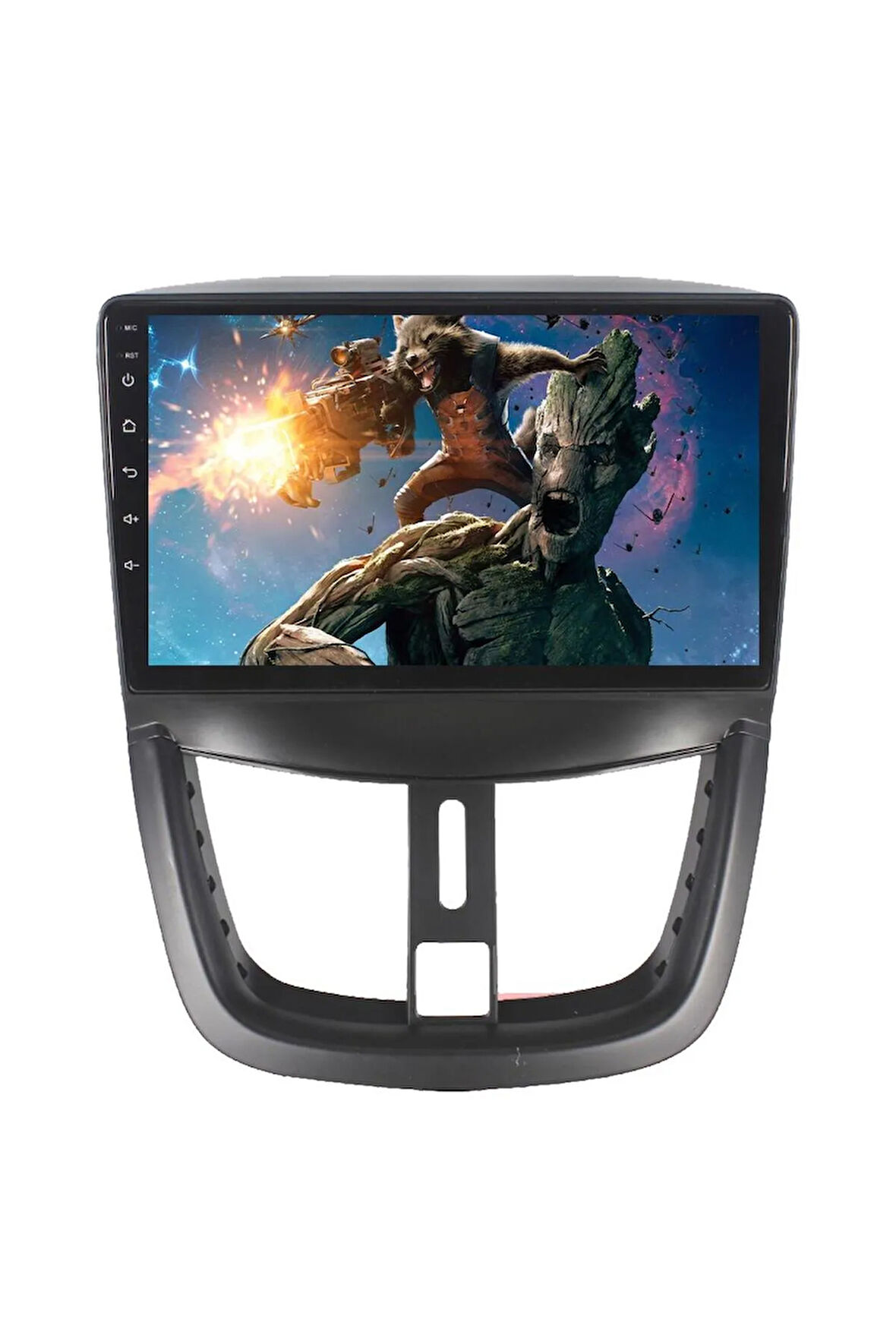 PEUGEOT 207 ANDROİD 13 MULTİMEDYA CARPLAY 4GB RAM+64GB HDD 2006-2010 NAVİGASYON EKRAN