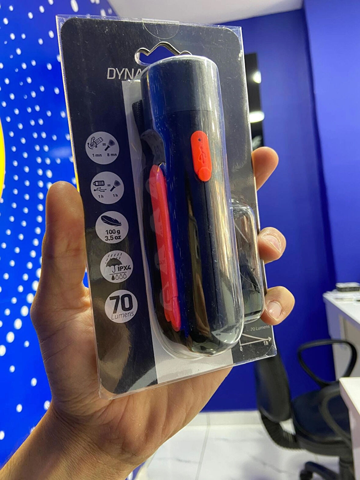 DYNAMO700 USB DESTEKLİ EL FENERİ