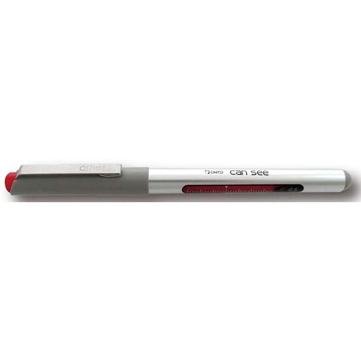 Ohto Roller Kalem Jel Bilye Uçlu 1.5 MM İmza Kalemi Kırmızı CFR-150FB-12'li Paket