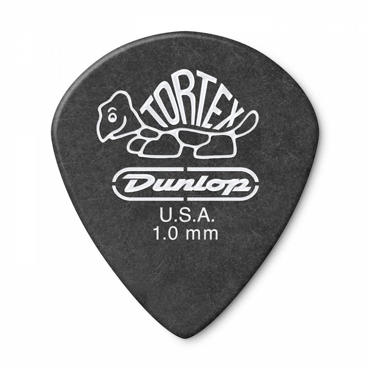 Jim Dunlop 482P1.0 Jazz III 12li Pena Seti (1 mm.) Tortex Pitch Black 