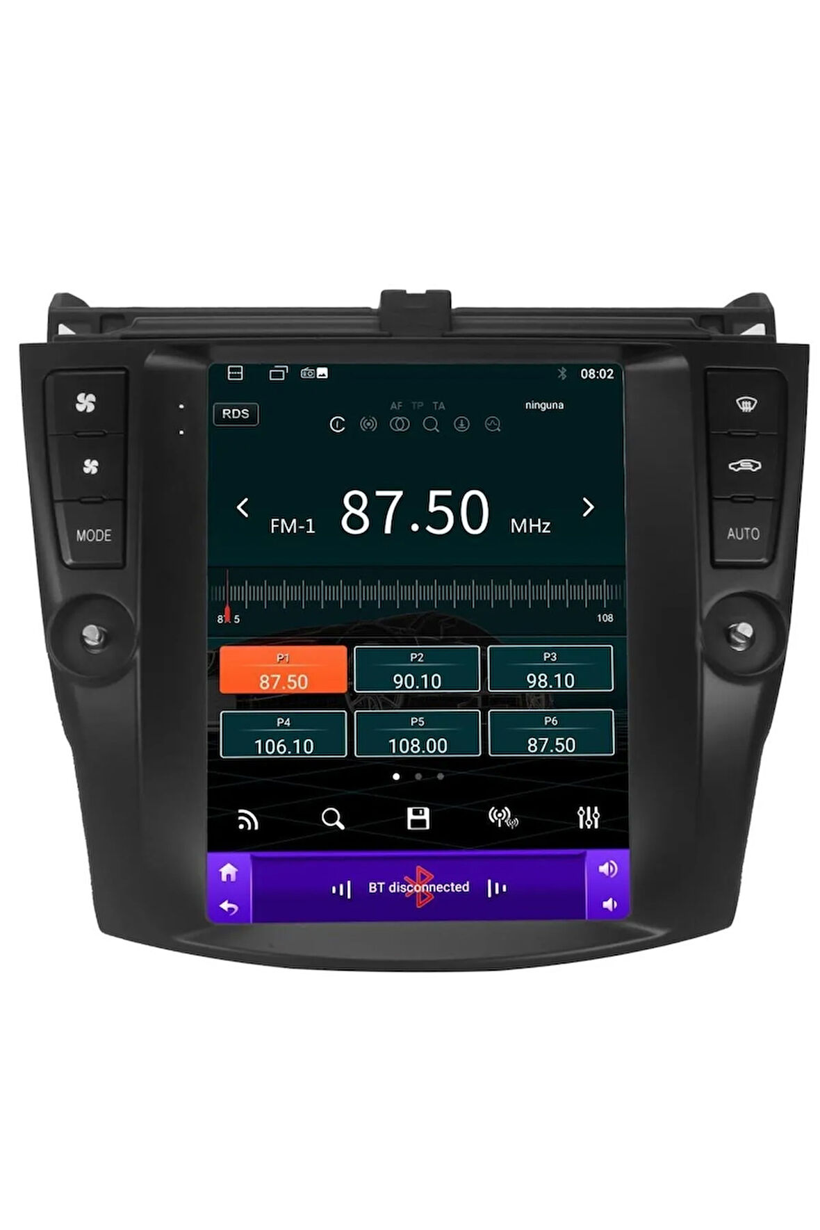 HONDA ACCORD ANDROİD 10 MULTİMEDYA CARPLAY 2GB RAM+32GB HDD NAVİGASYON TESLA EKRAN