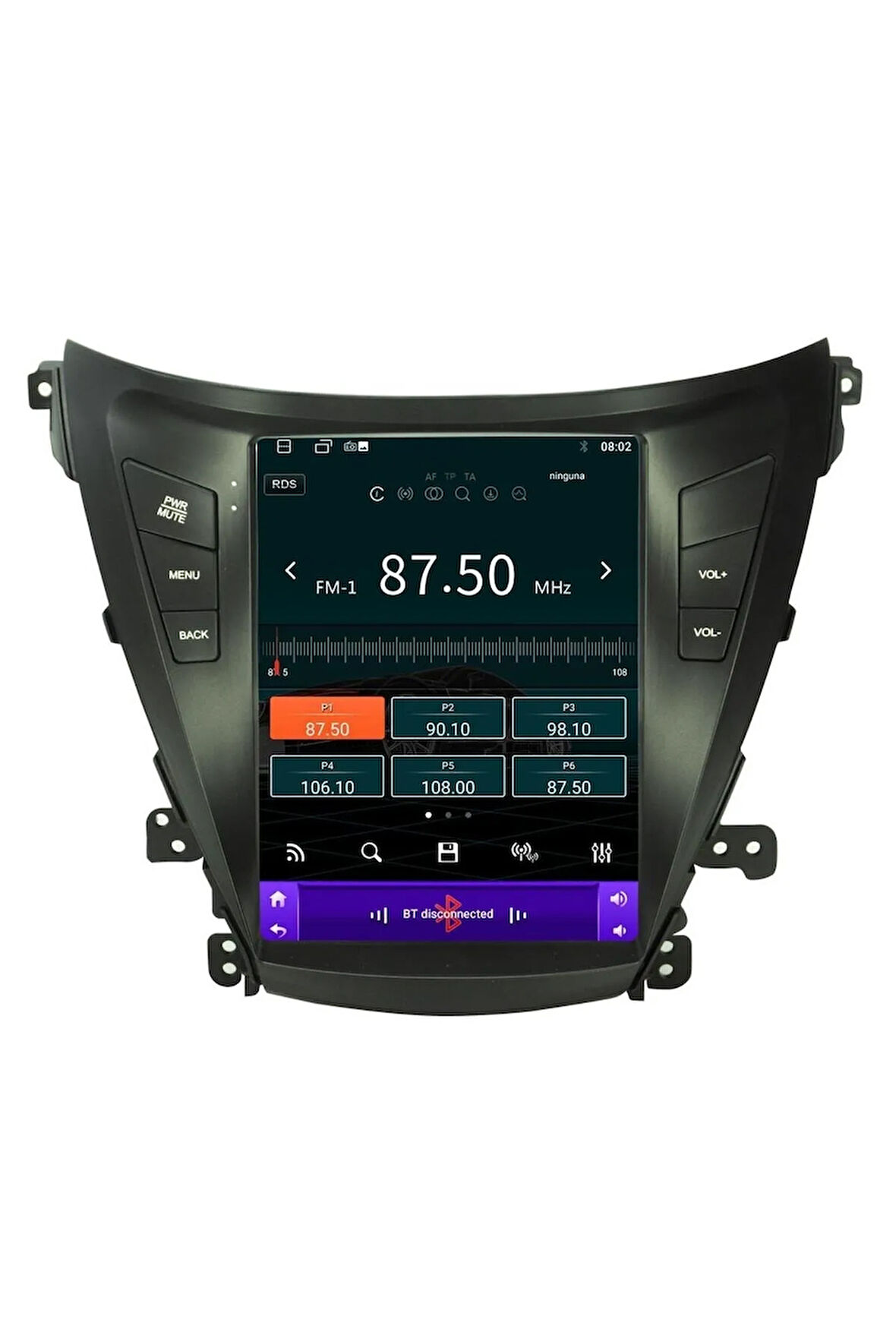 HYUNDAİ ELANTRAANDROİD 10 MULTİMEDYA CARPLAY 2GB RAM+32GB HDD 2014-2015 NAVİGASYON TESLA EKRAN