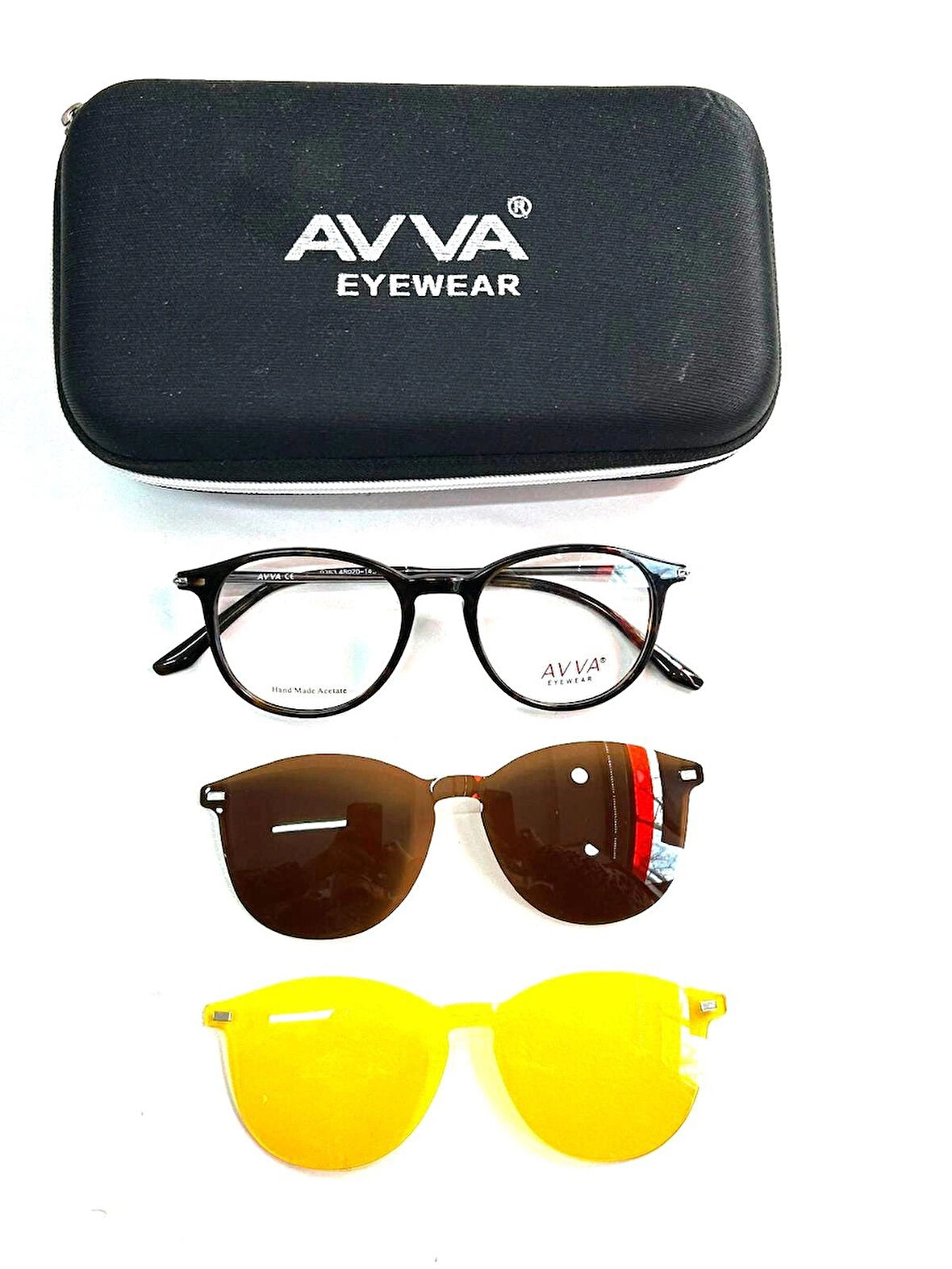 AVVA 9363 C6 POLARİZE&ANTİFAR KLİPSLİ UNİSEX GÜNEŞ GÖZLÜĞÜ