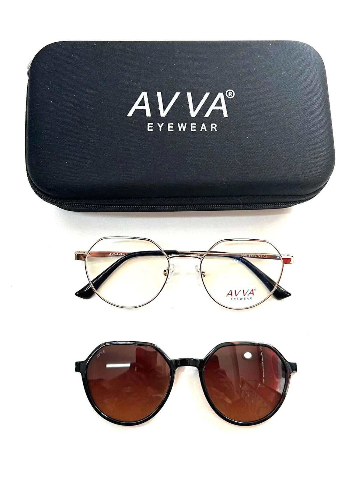 AVVA 5601 C2 POLARİZE KLİPSLİ UNİSEX GÜNEŞ GÖZLÜĞÜ