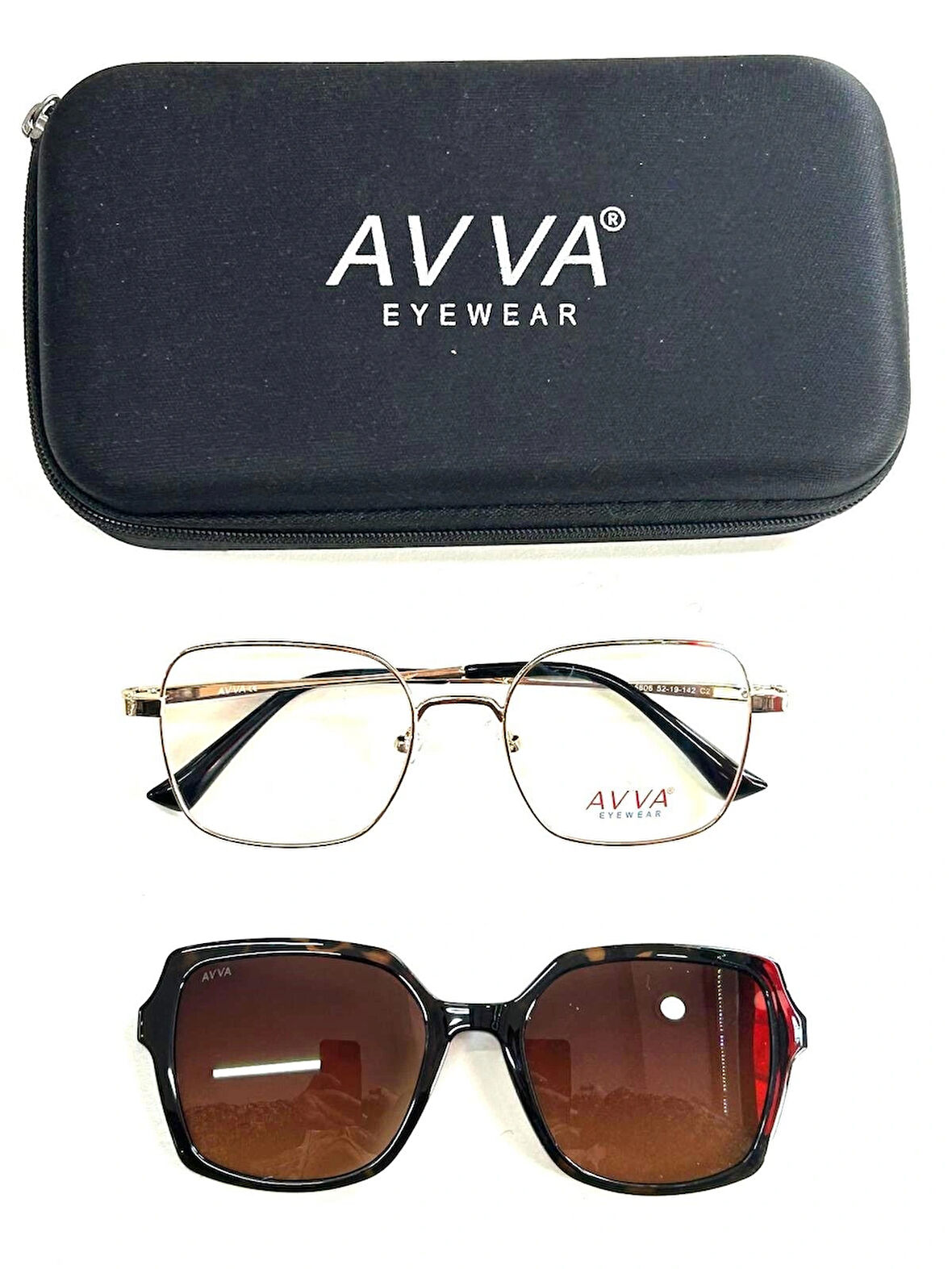 AVVA 5606 C2 POLARİZE KLİPSLİ KADIN GÜNEŞ GÖZLÜĞÜ