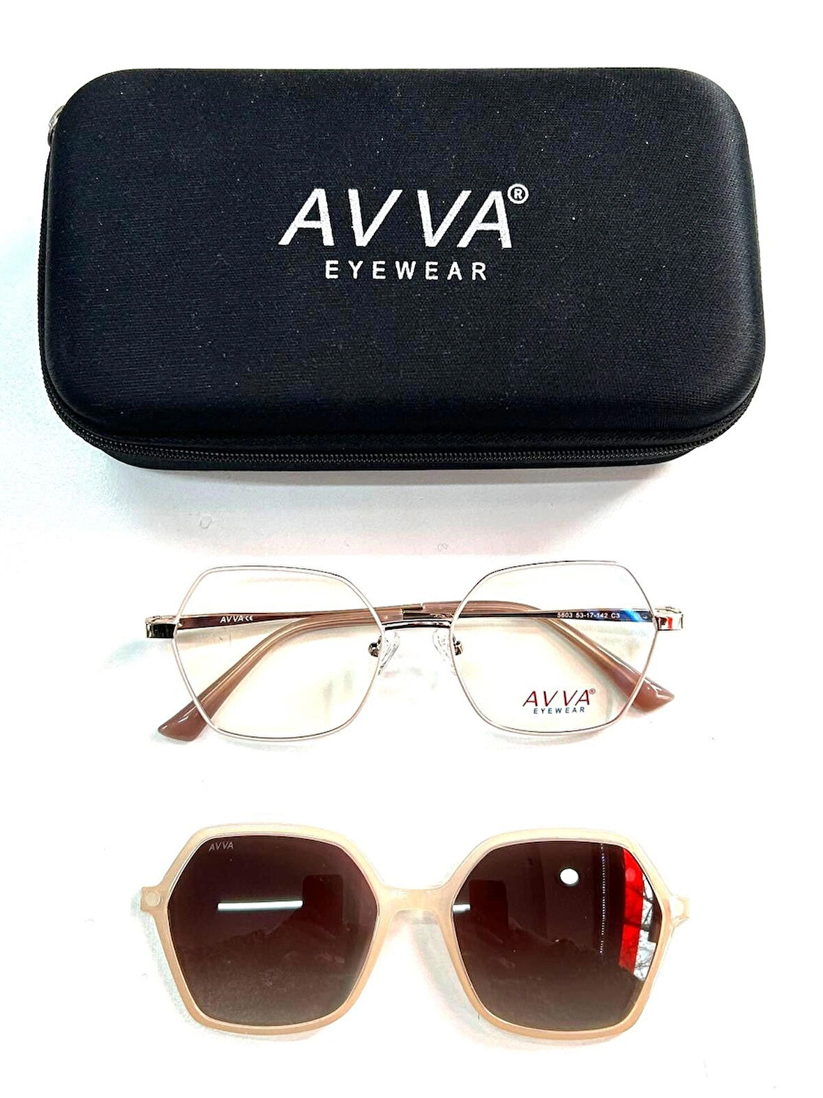 AVVA 5603 C3 POLARİZE KLİPSLİ KADIN GÜNEŞ GÖZLÜĞÜ