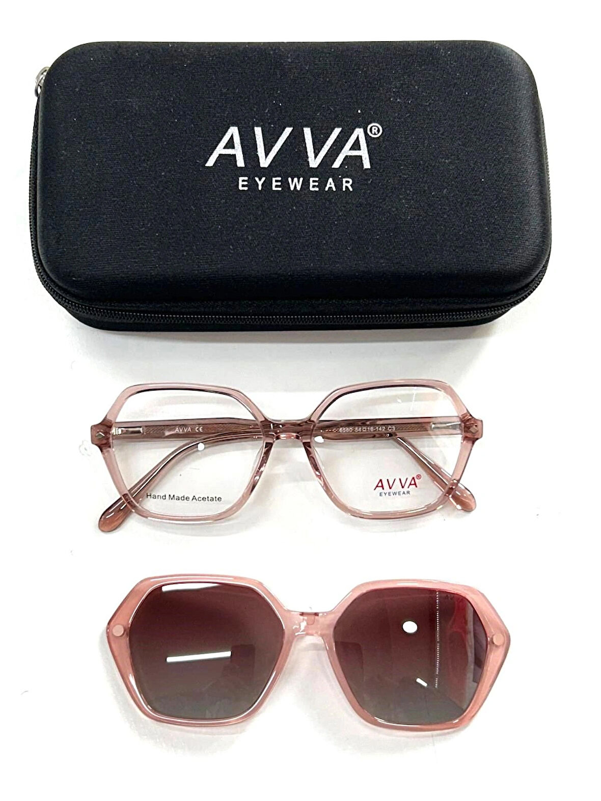 AVVA 6580 C3 POLARİZE KLİPSLİ   KADIN GÜNEŞ GÖZLÜĞÜ