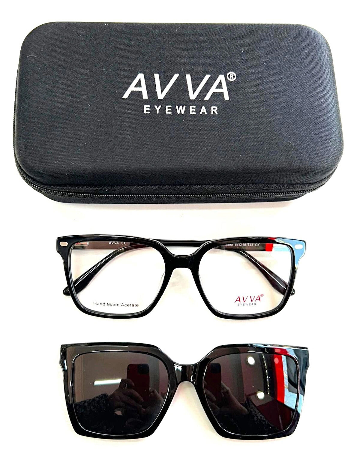 AVVA 6585 C1 POLARİZE KLİPSLİ KADIN GÜNEŞ GÖZLÜĞÜ