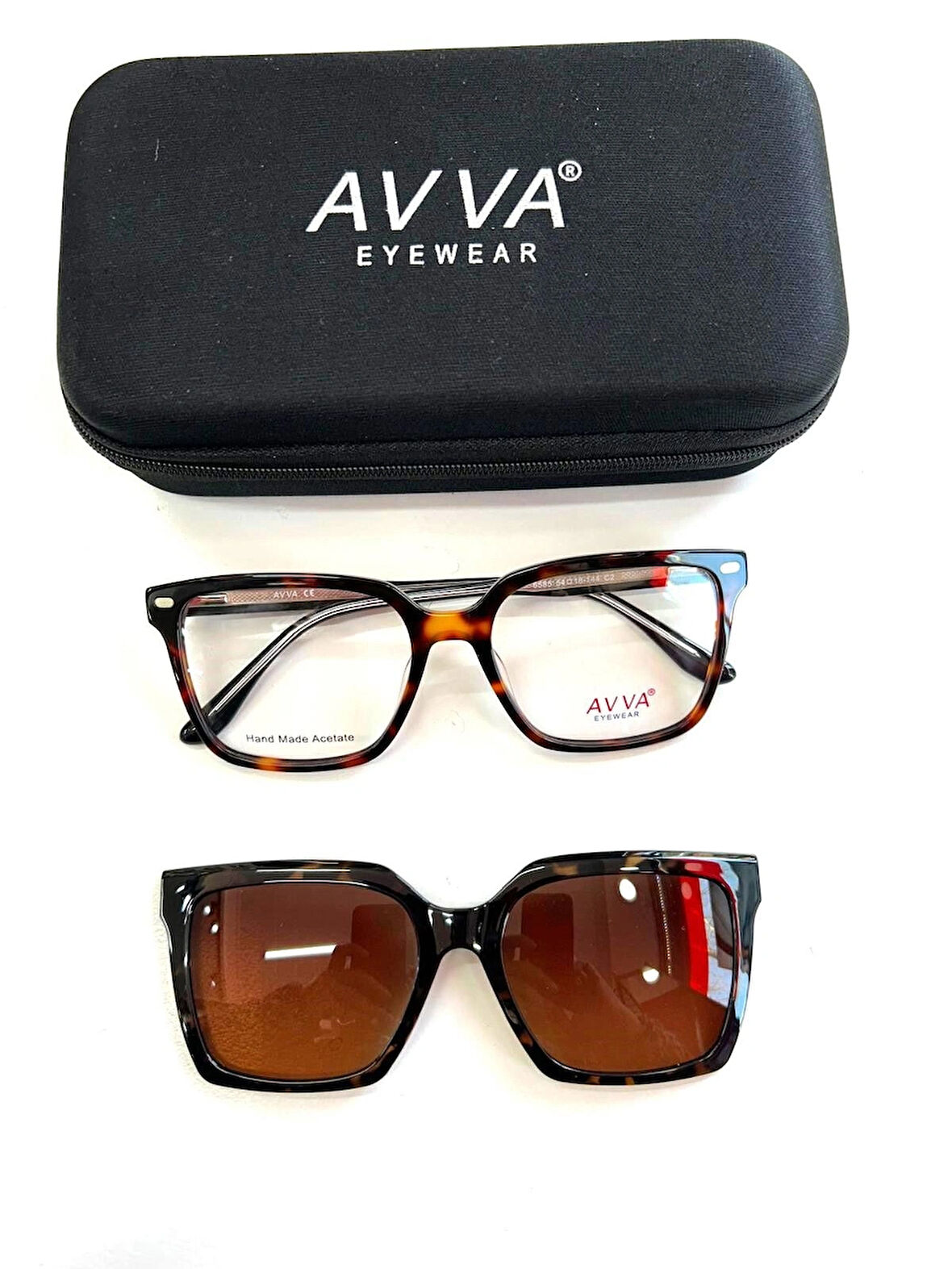 AVVA 6585 C2 POLARİZE KLİPSLİ KADIN GÜNEŞ GÖZLÜĞÜ