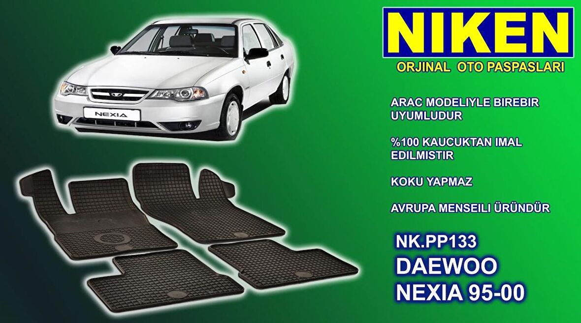 Daewoo Nexia paspas kauçuk oem germany 1995-2000 Arası NİKEN