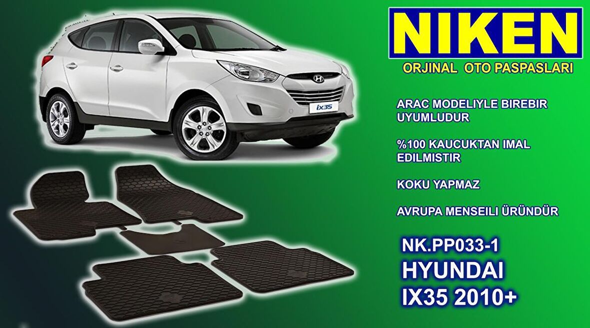 Hyundai ix35 5'li paspas kauçuk oem germany 2010+ Sonrası NİKEN