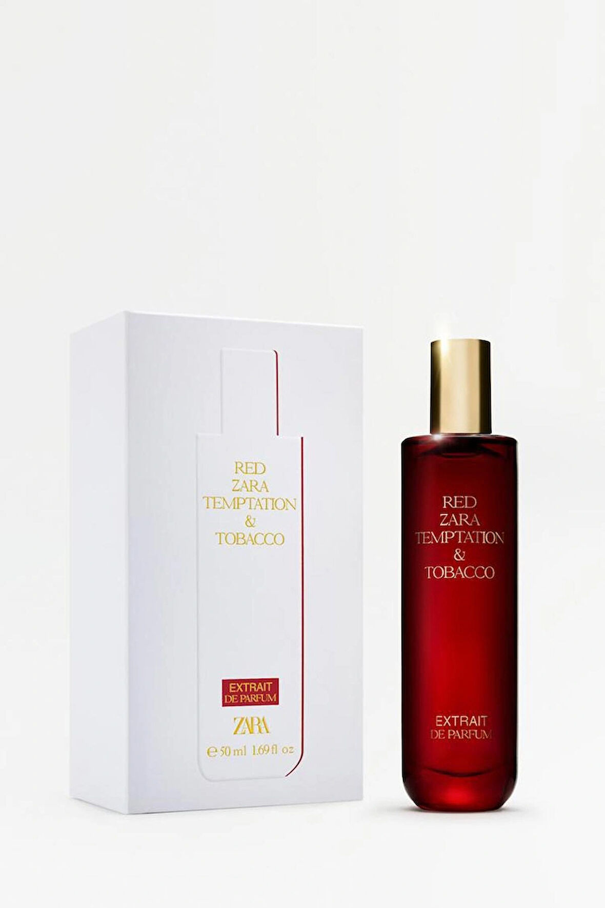 RED ZARA TEMPTATION TOBACCO EXTRAIT DE PARFUM 50 ML (1.7 FL. OZ).