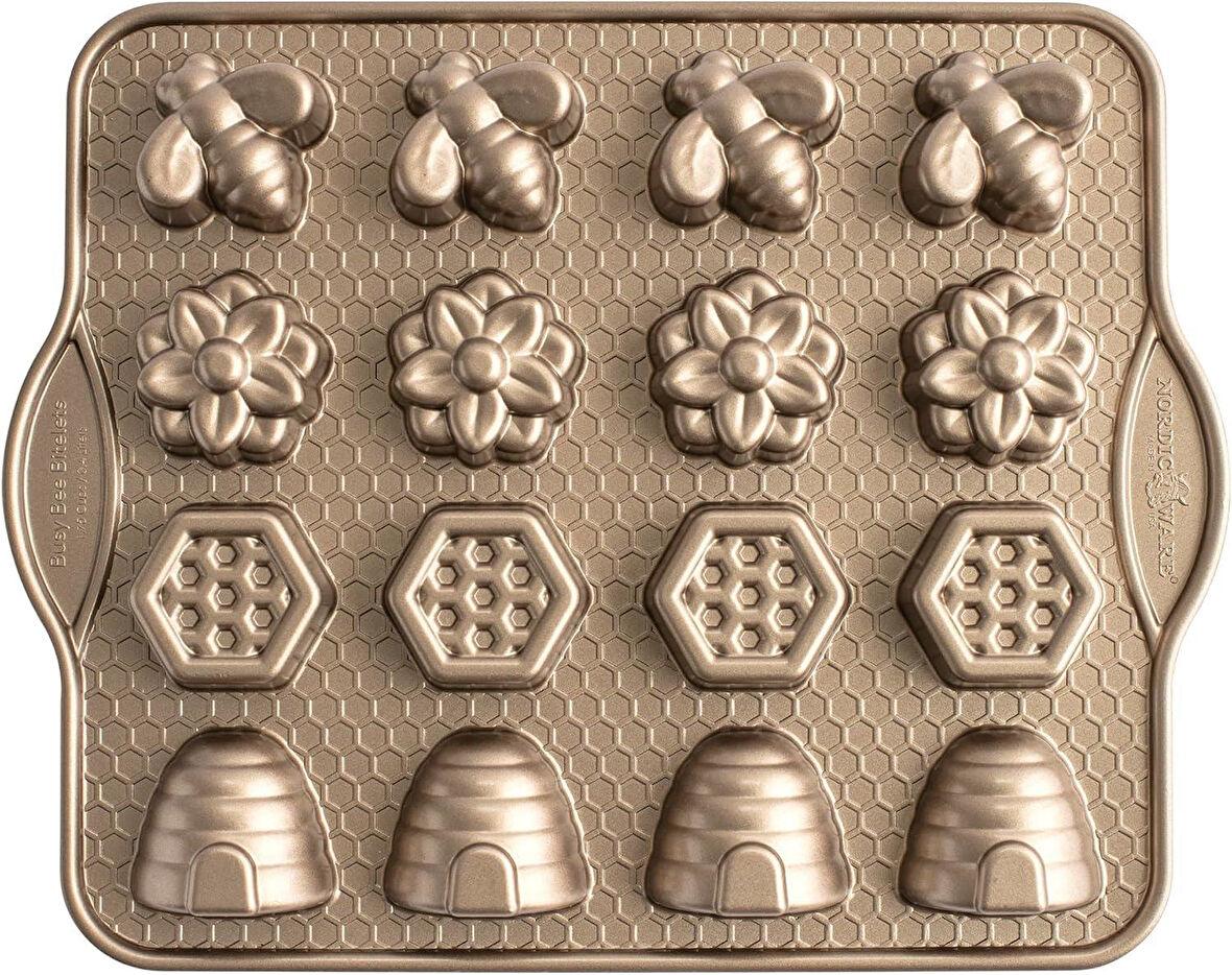 Nordicware Meşgul Arılar Mini Kek Kalıbı  