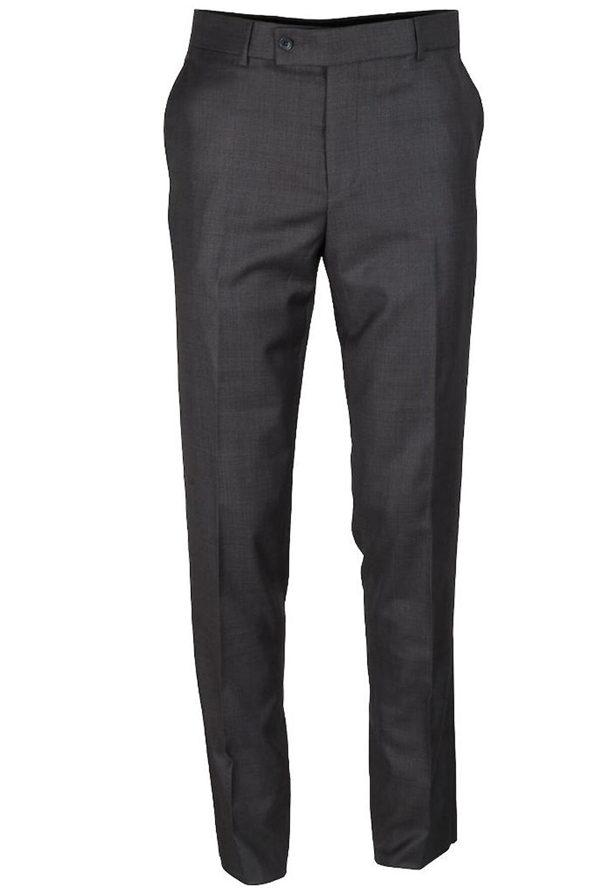 Erkek Gri Kumaş Pantolon Normal Kesim RAR01185