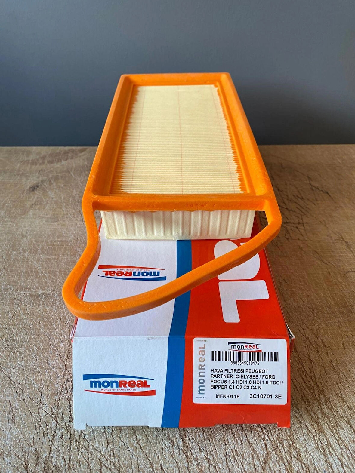Monreal MFN-0118 Hava Filtresi 1444.VZ PARTNER C-ELYSEE BIPPER C1 C2 C3 C4 BERLINGO PEUGEOT 107 206 207 301