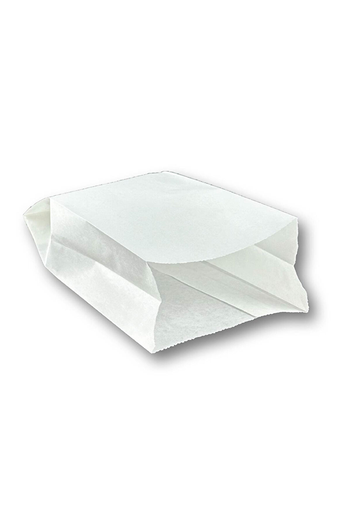 Küçük Boy Yağlı Kese Kağıdı, Hediye Paketi 12x20cm Beyaz Renk 50 Adet