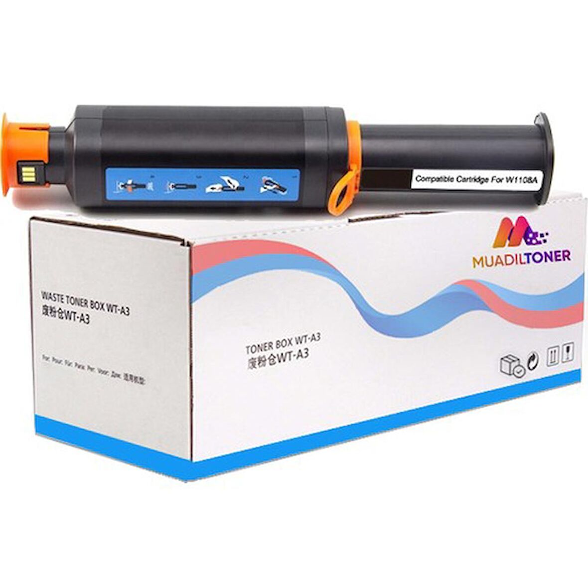 Colorful Toner W1103A (103A) Neverstop Toner Siyah