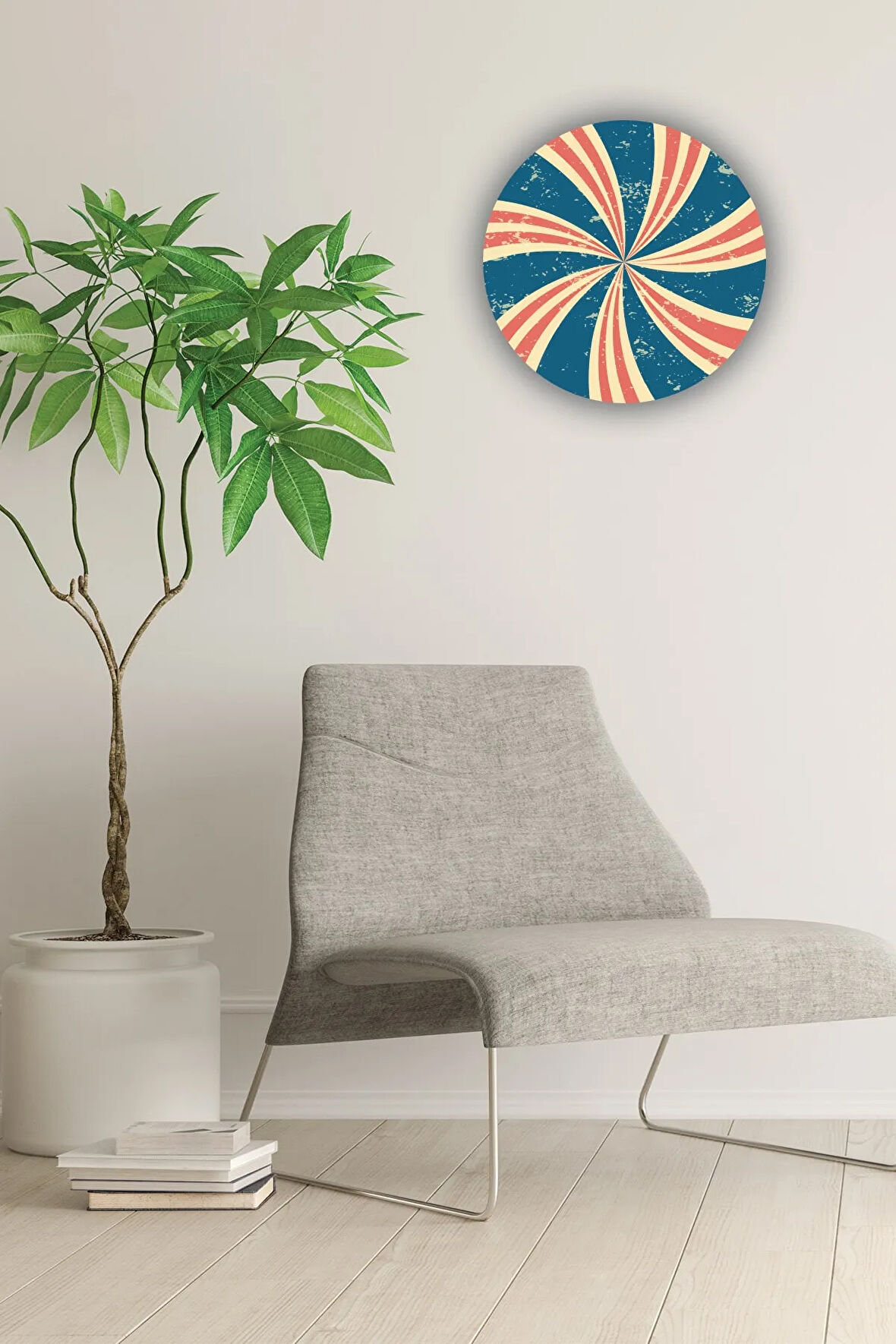 Duvar Tablosu Çark Desenli Mdf Tablo Cdtv01