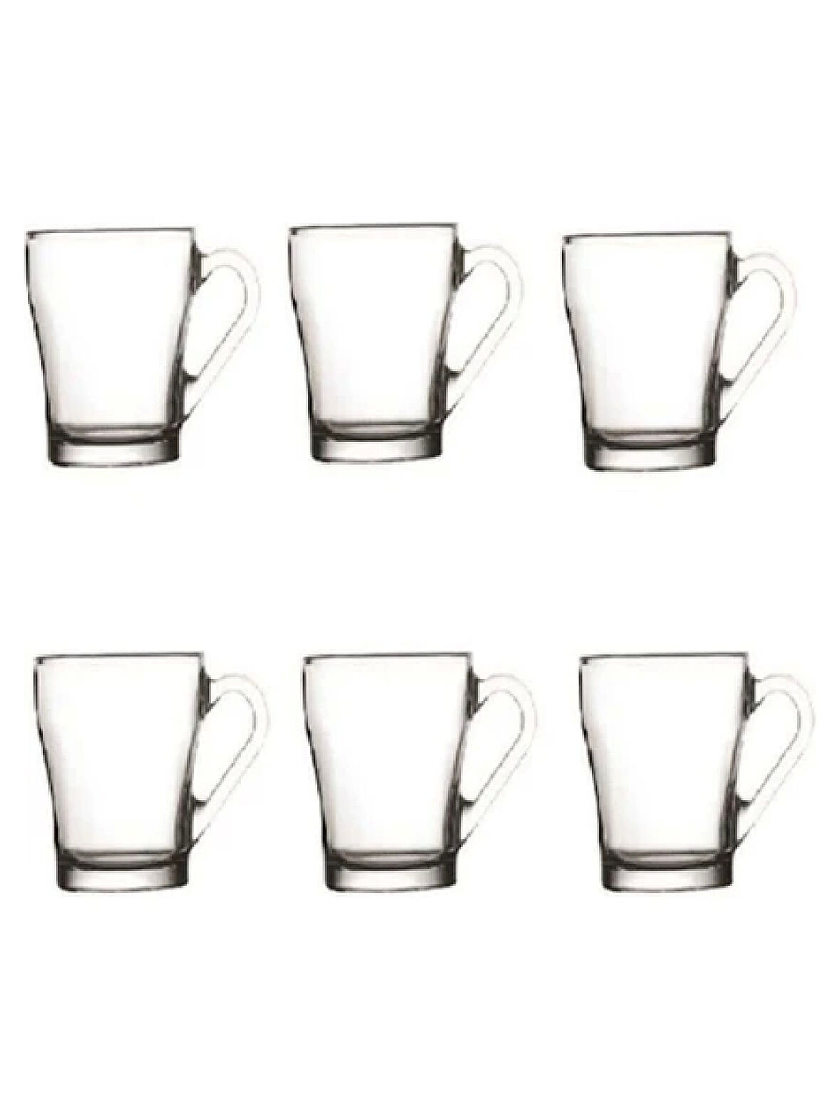 Paşabahçe 55233 Croma Kupa 205 cc 6 'lı