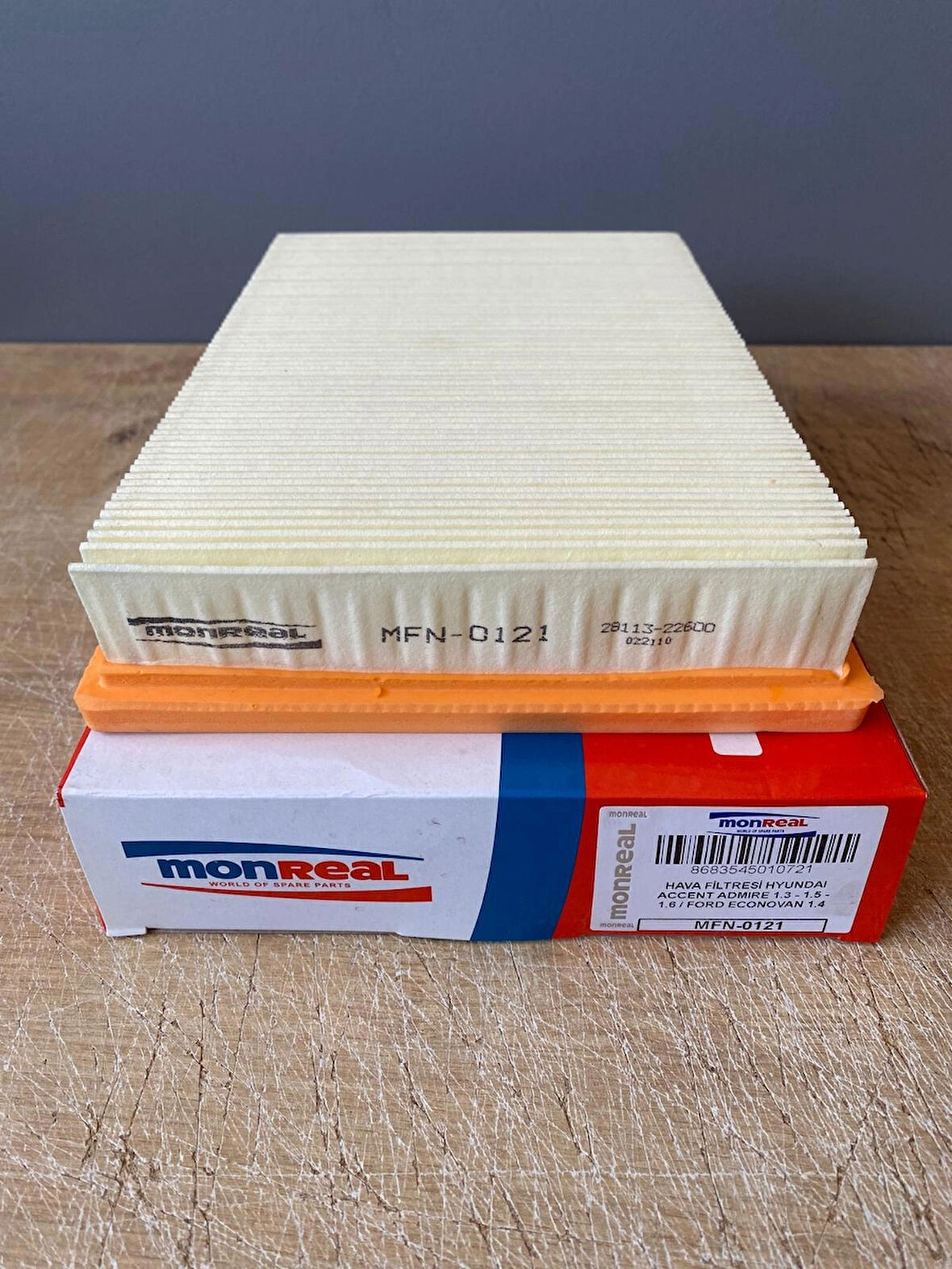Monreal MFN-0121 Hava Filtresi ACCENT ADMIRE 1.3 - 1.5 - 1.6 FORD ECONOVAN 1.2 2811322600