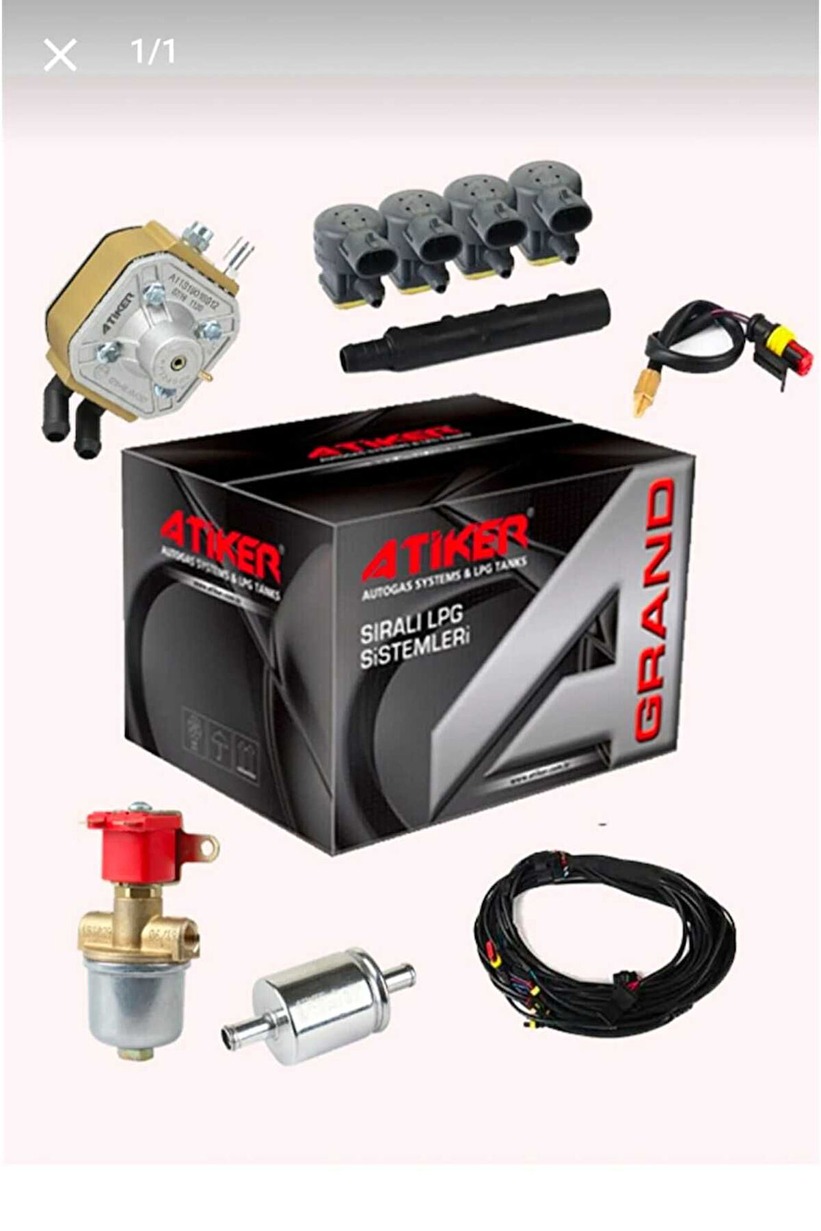 Atiker Grand Kit ( Sıralı Sistem 4 Silindir Kit Atiker )