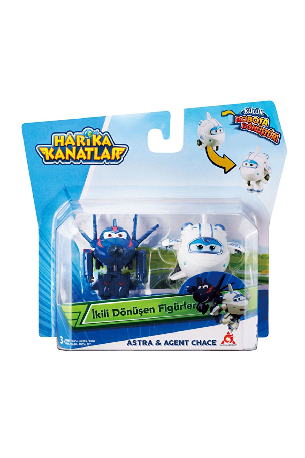 Oyuncak Harika Kanatlar 2li Mini Figür Seti Harika Kanatlar Ajan Chace Astra