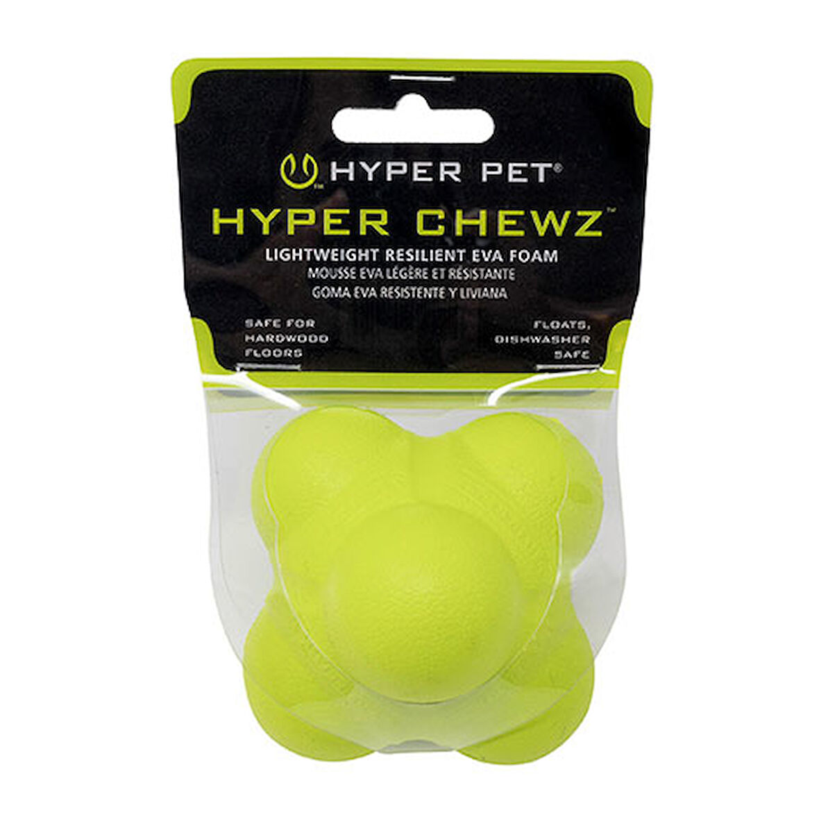 Hyper Pet Chewz Bumpy Dayanıklı Köpek Oyuncağı 8,9x8,9x8,9 Cm 