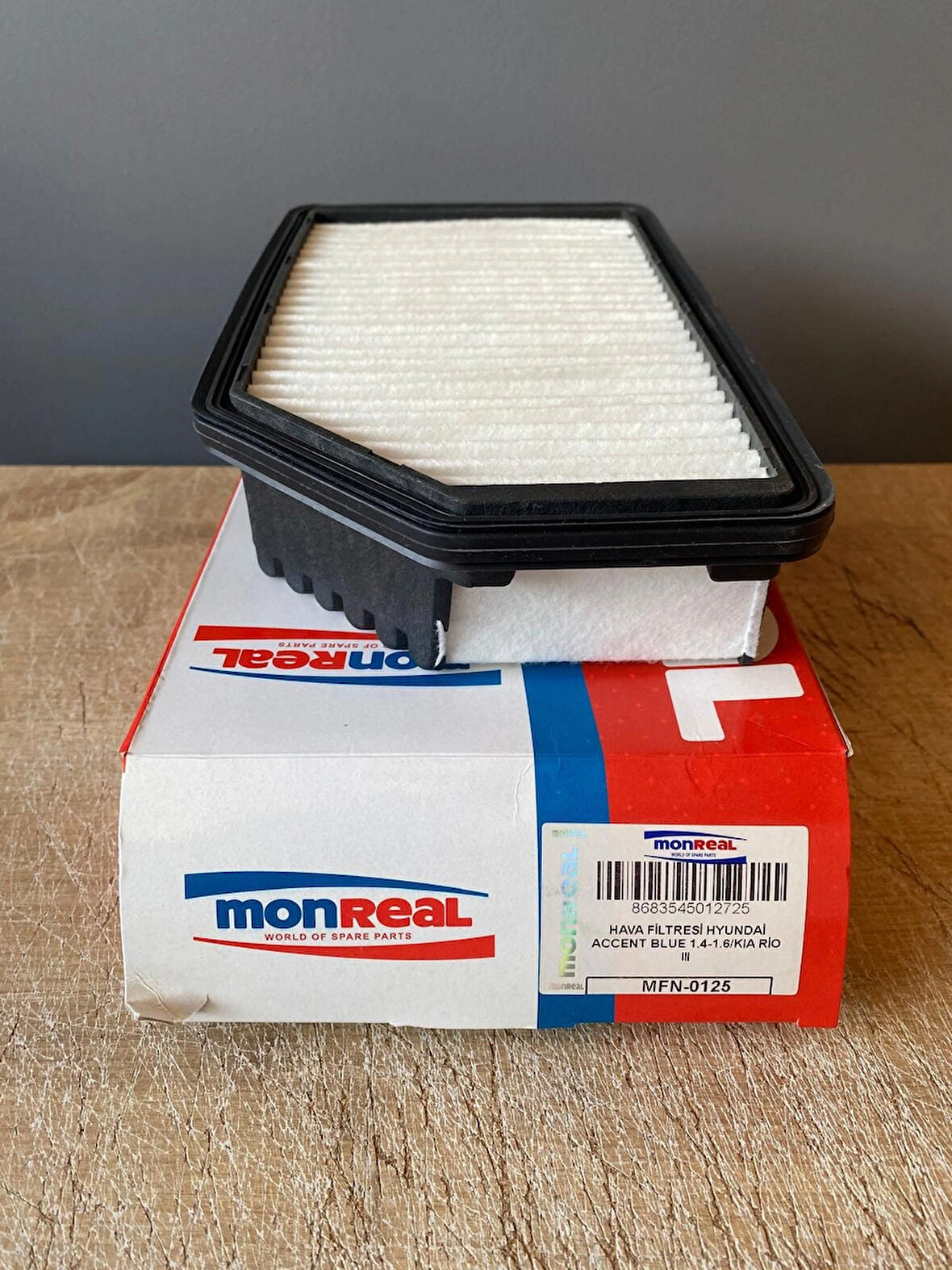 Monreal MFN-0125 Hava Filtresi Hyundai Accent Blue 1.4 1.6 Kia Rio III 1.4 1.6 281131R100 28113-1R100