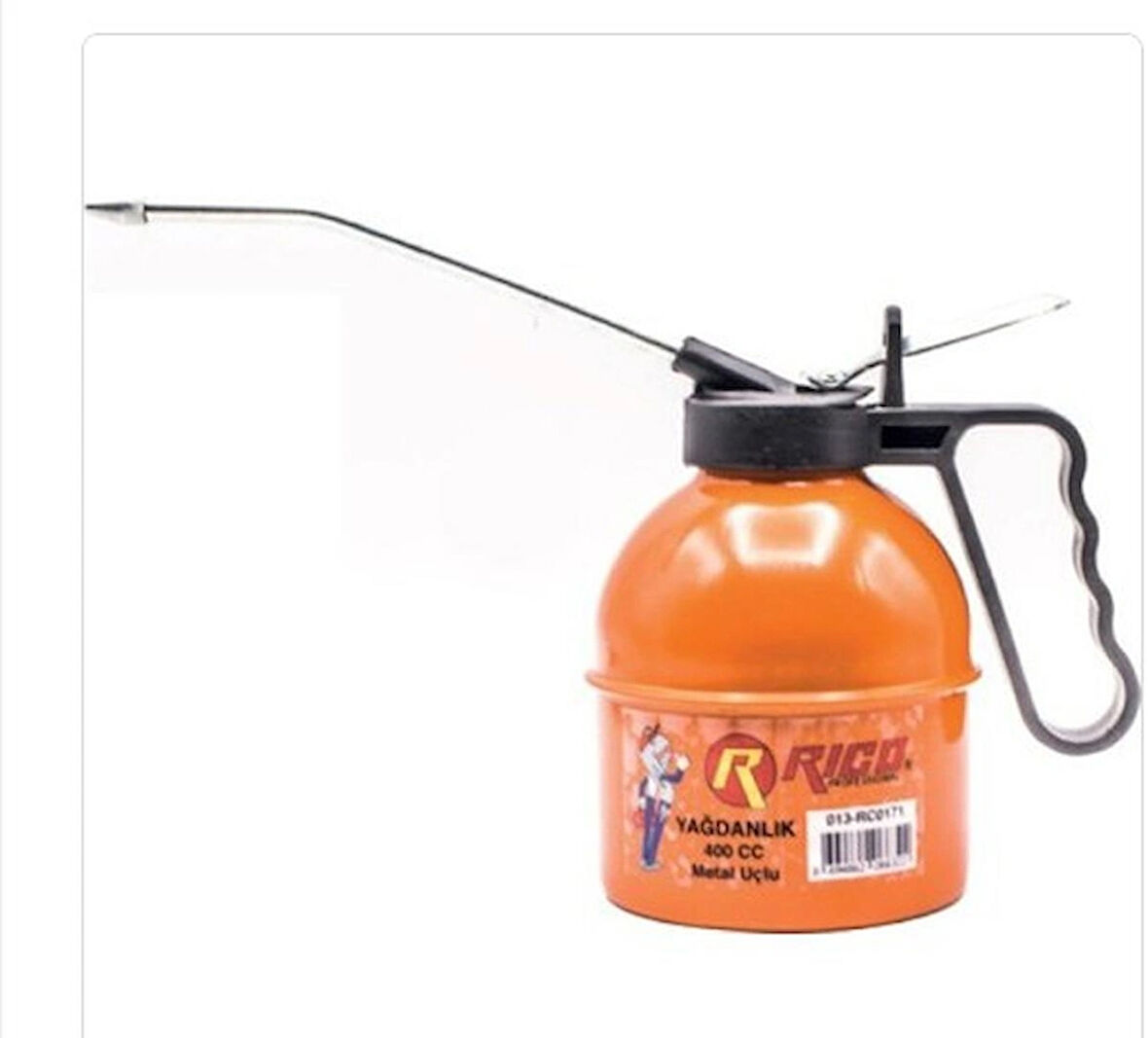 Rico Profesyonel Metal Yağdanlık 400 CC