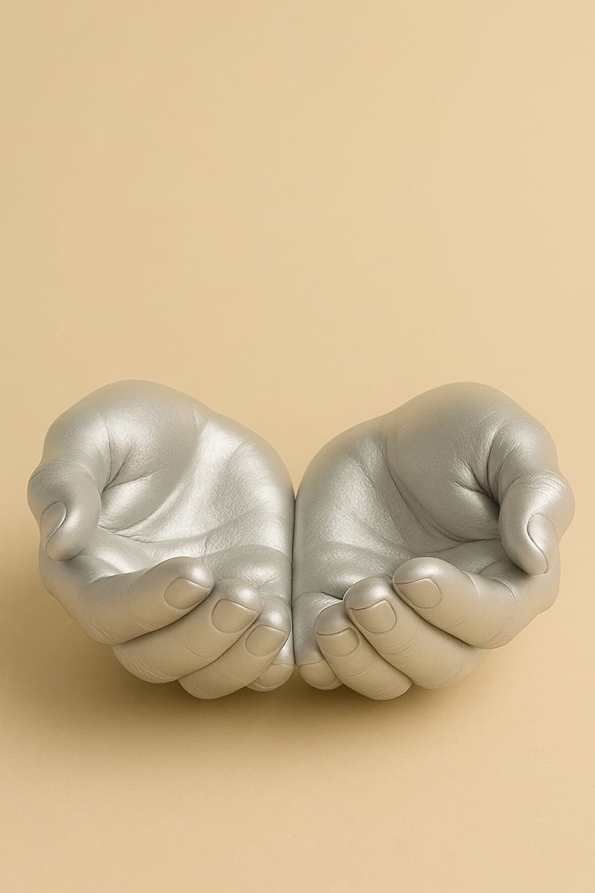 Dekoratif El Figürlü Tabak – 15 x 15 cm | El Yapımı