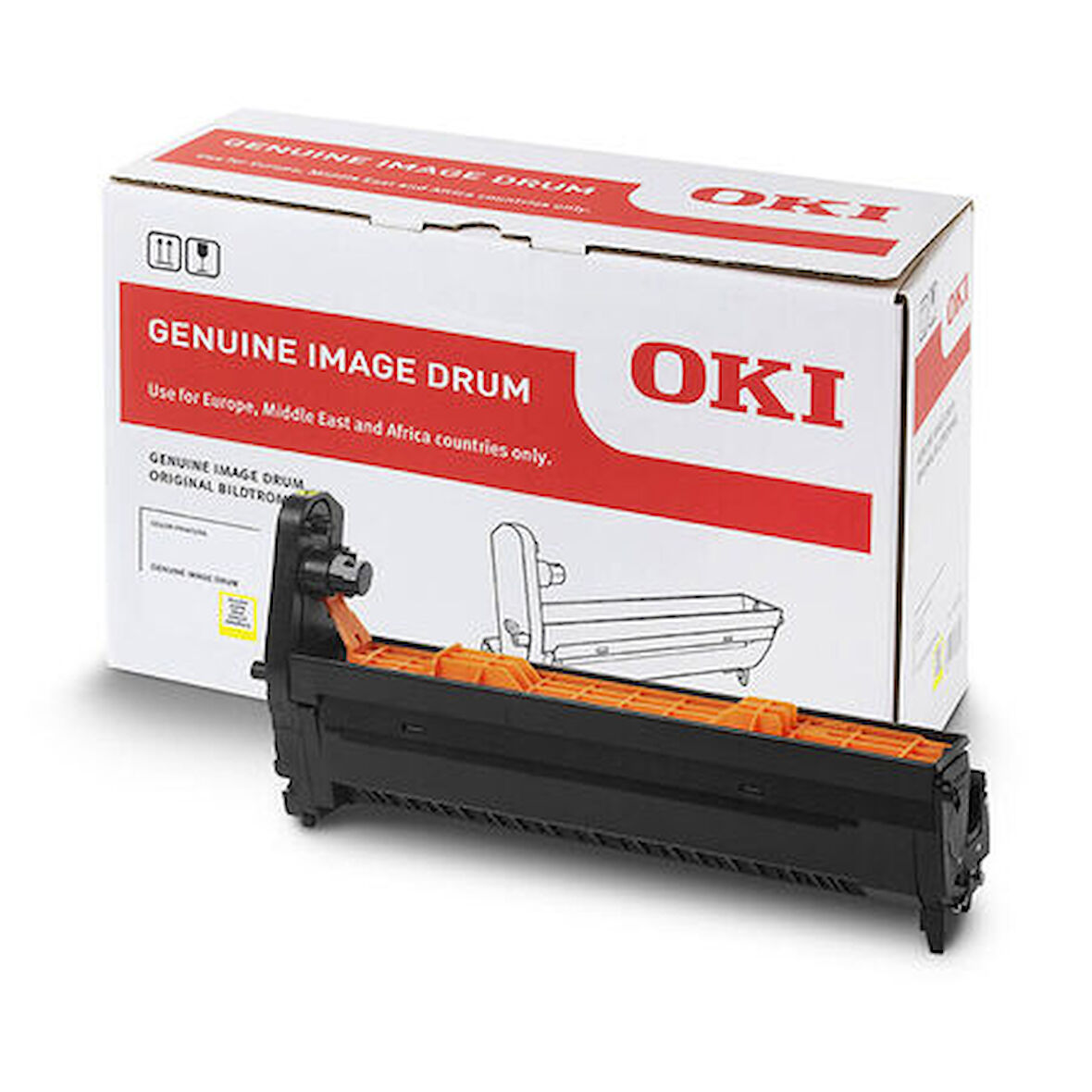 Oki (ES7470) 01333301 Sarı Orjinal Drum Ünitesi