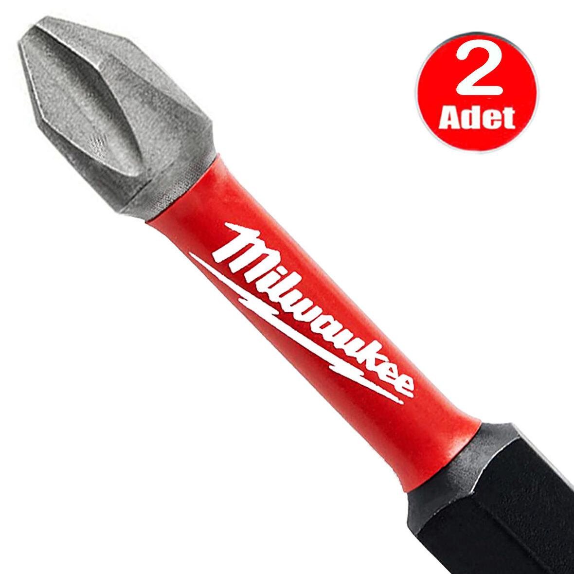 Milwaukee Bits Yıldız Uç Vidalama Matkap Ucu Ph2 x 50mm -2 Adet