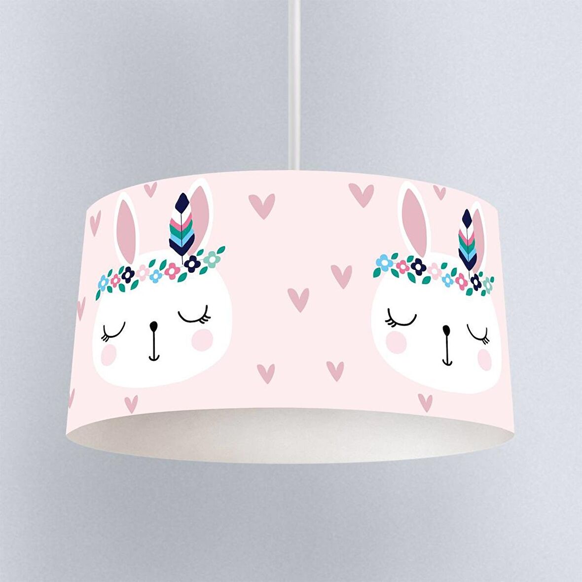 Çocuk Odası Dijital Baskılı Sarkıt Avize Model 1405