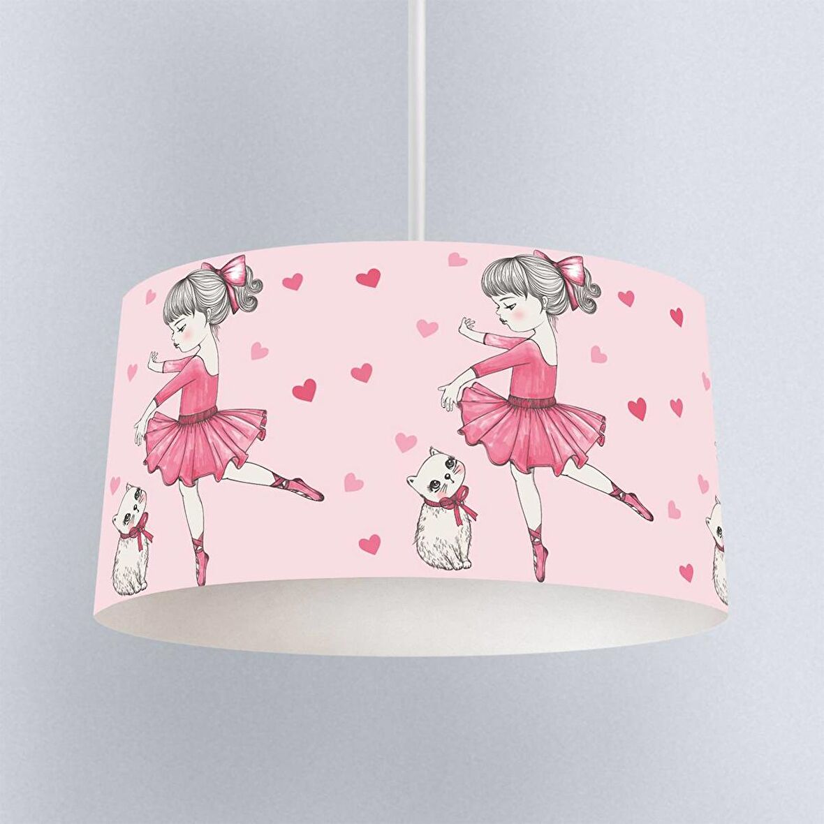 Çocuk Odası Dijital Baskılı Sarkıt Avize Model 1426