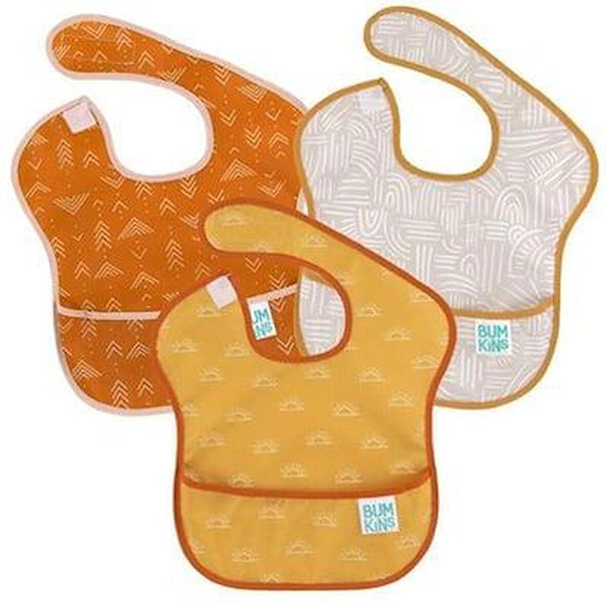 Bumkins SuperBib Önlük - 3lü Paket Desert Boho