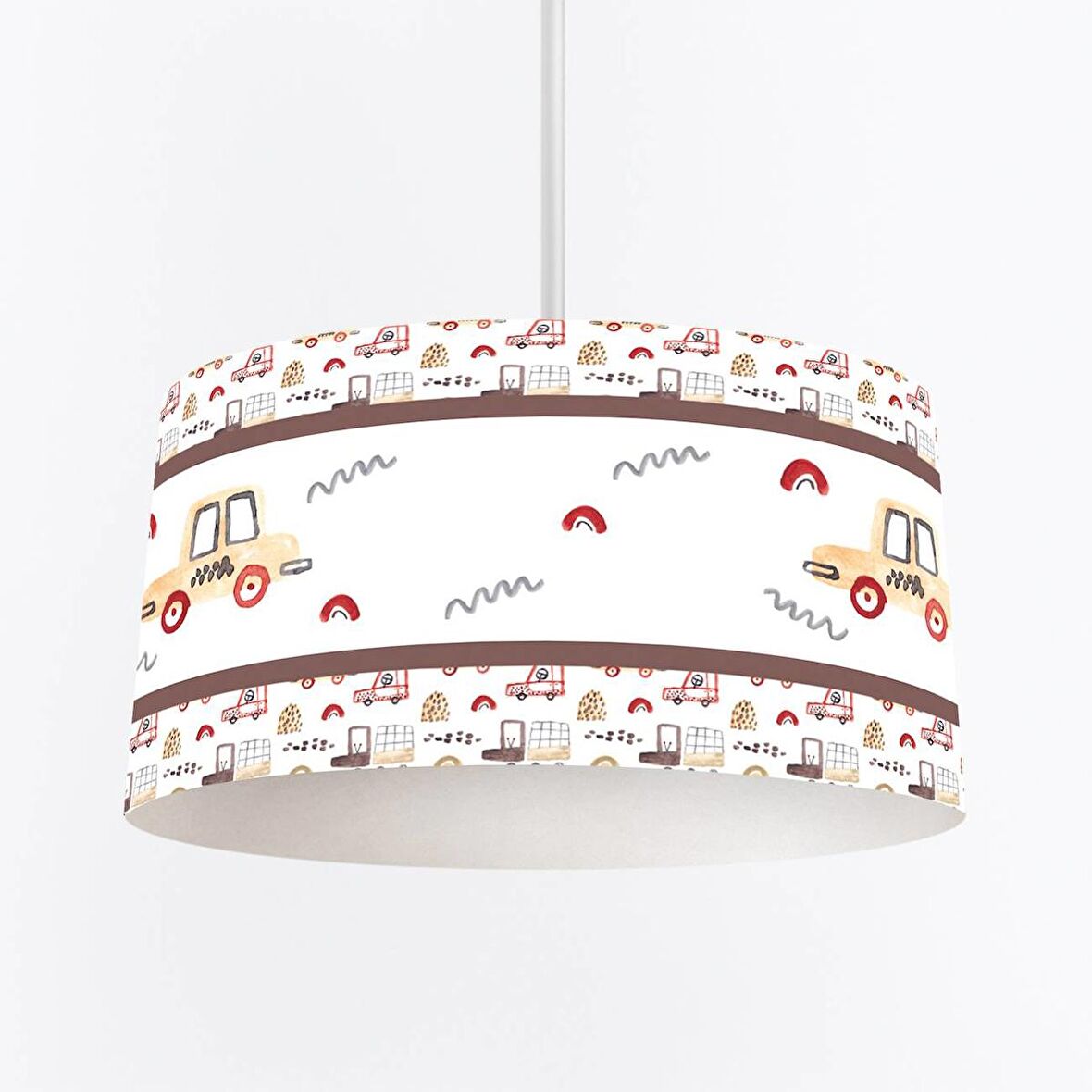 Çocuk Odası Dijital Baskılı Sarkıt Avize Model 1439