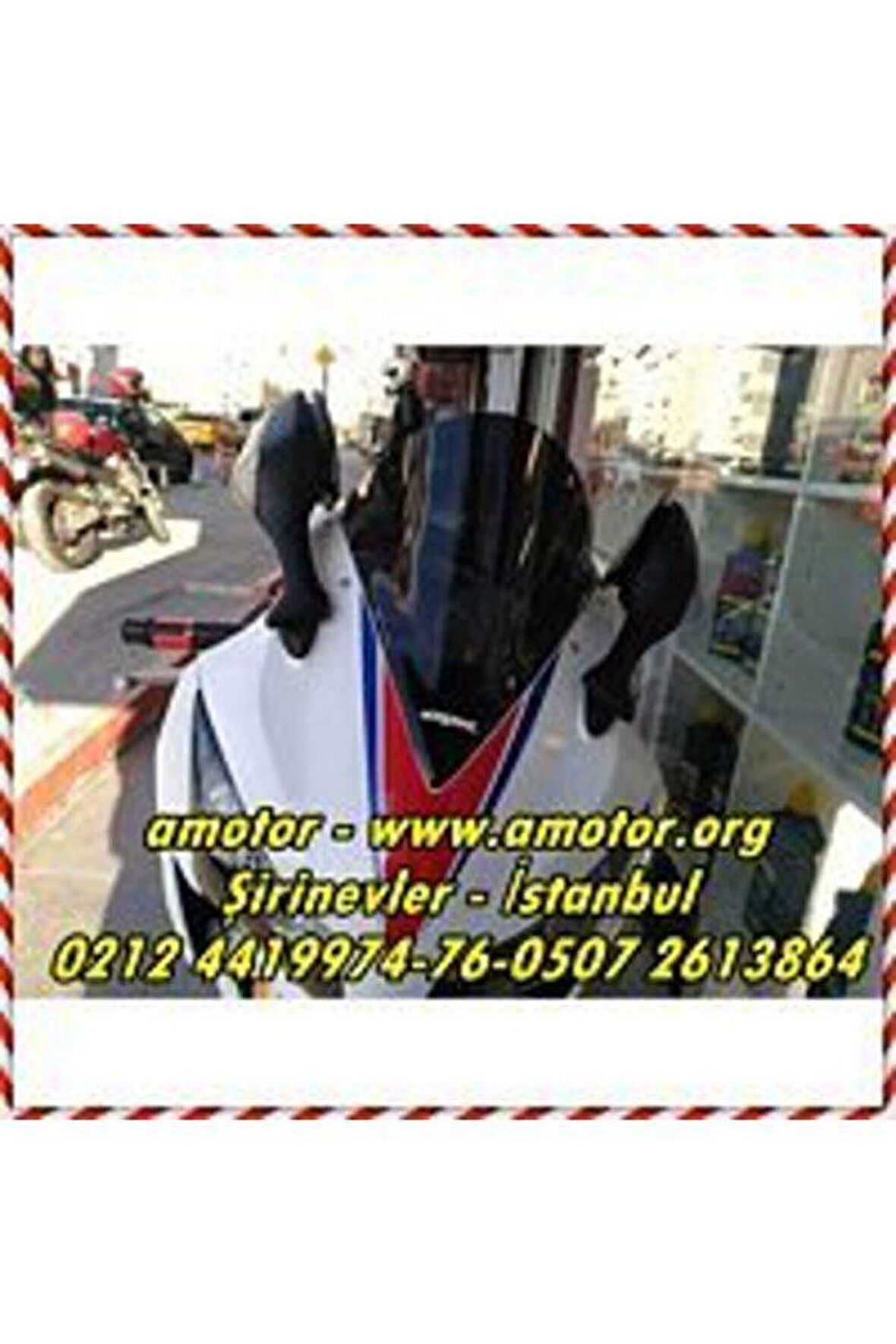 Honda Cbr 1000rr 2012-16 Biadil Yüksek Double Füme Ön Cam