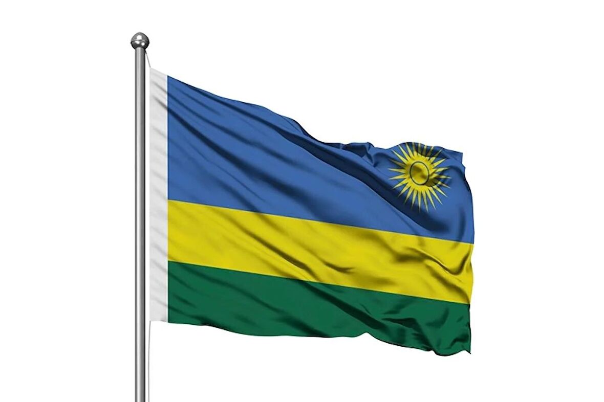 RWANDA GÖNDER BAYRAK