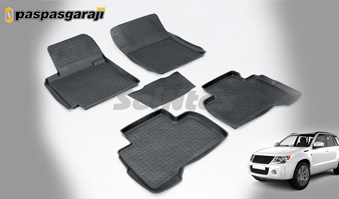Seintex Suzuki Grand Vitara 2005-2015 4D Havuzlu Paspas