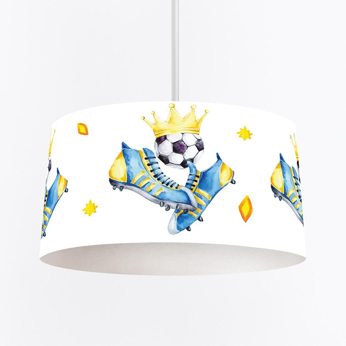 Çocuk Odası Dijital Baskılı Sarkıt Avize Model 1487