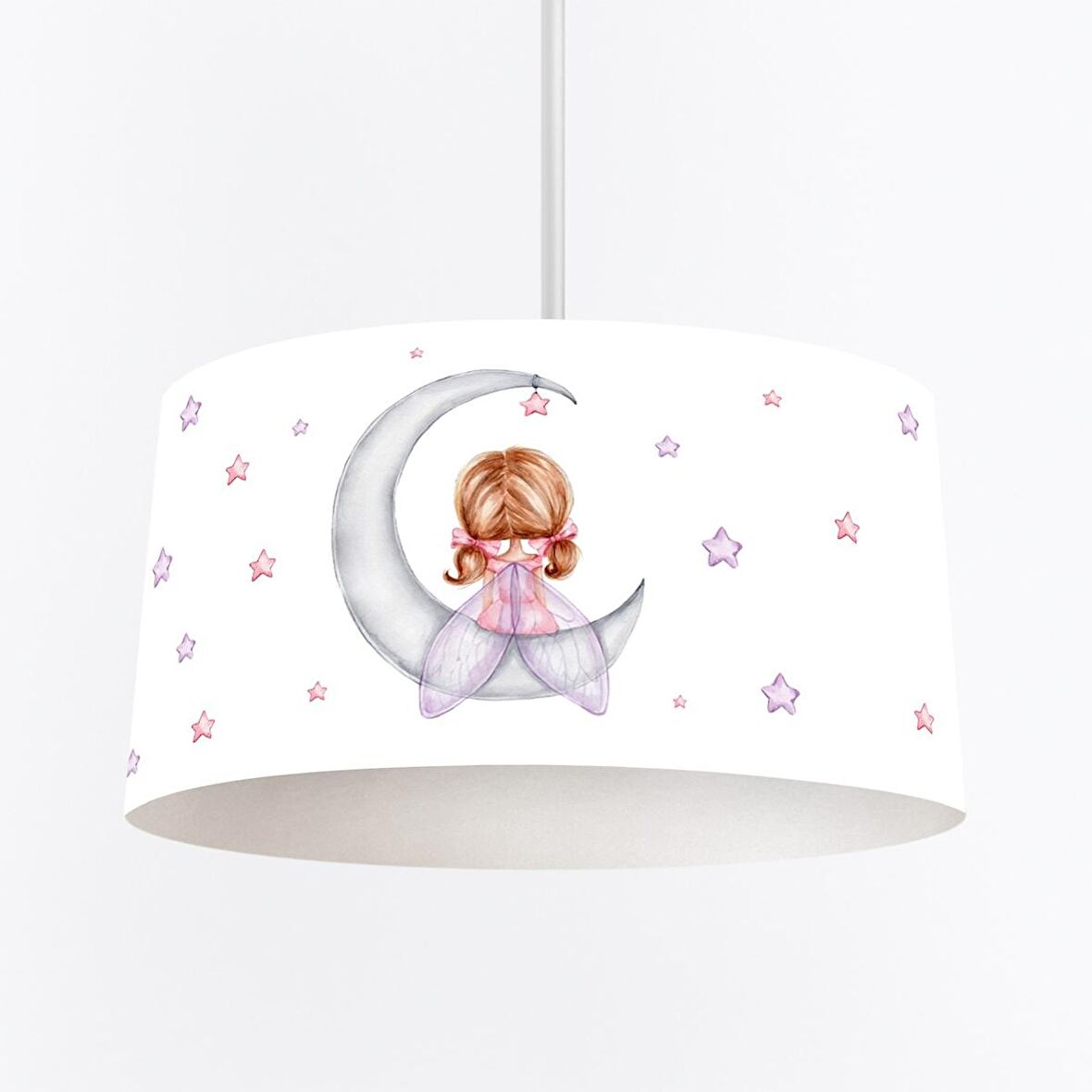 Çocuk Odası Dijital Baskılı Sarkıt Avize Model 1490