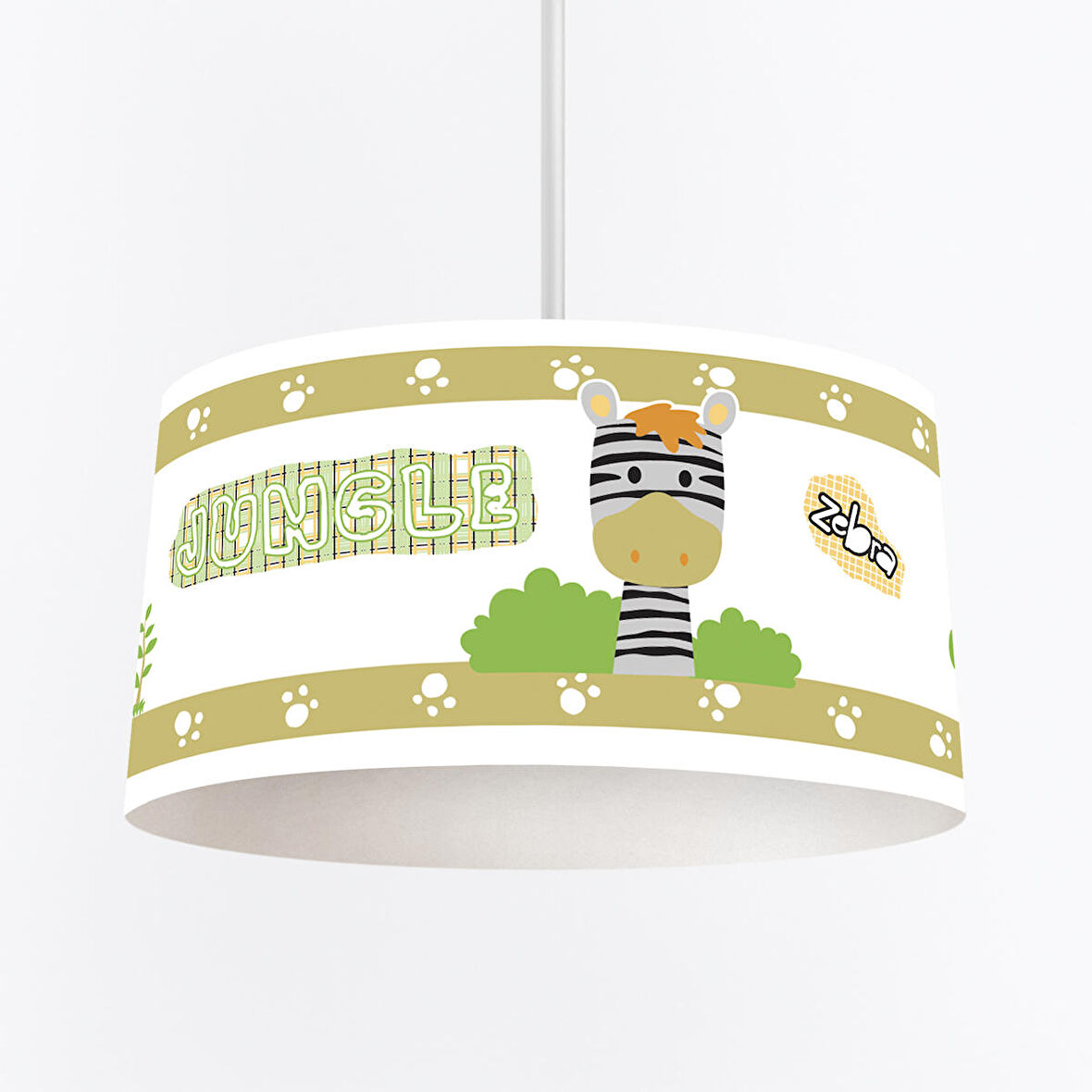 Çocuk Odası Dijital Baskılı Sarkıt Avize Model 1494