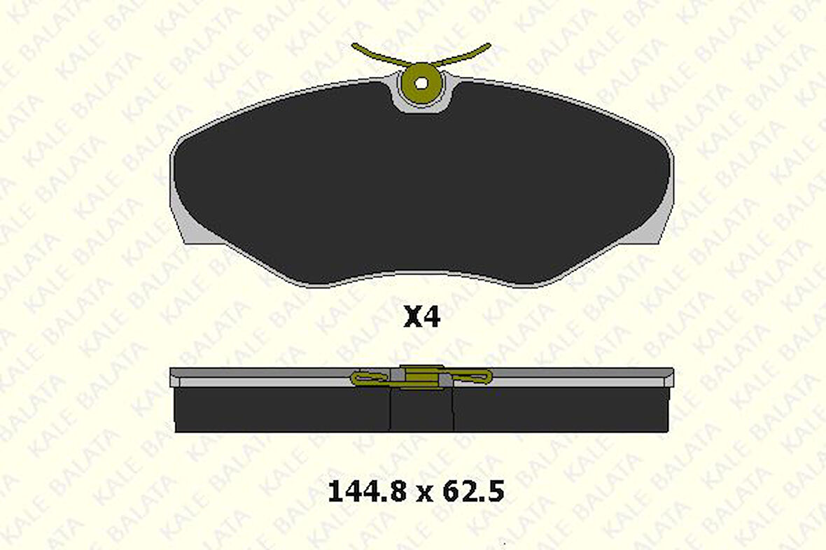 FREN BALATA ÖN RENAULT TRAFFIC II (F9Q) - NISSAN PRIMASTAR - OPEL VIVARO