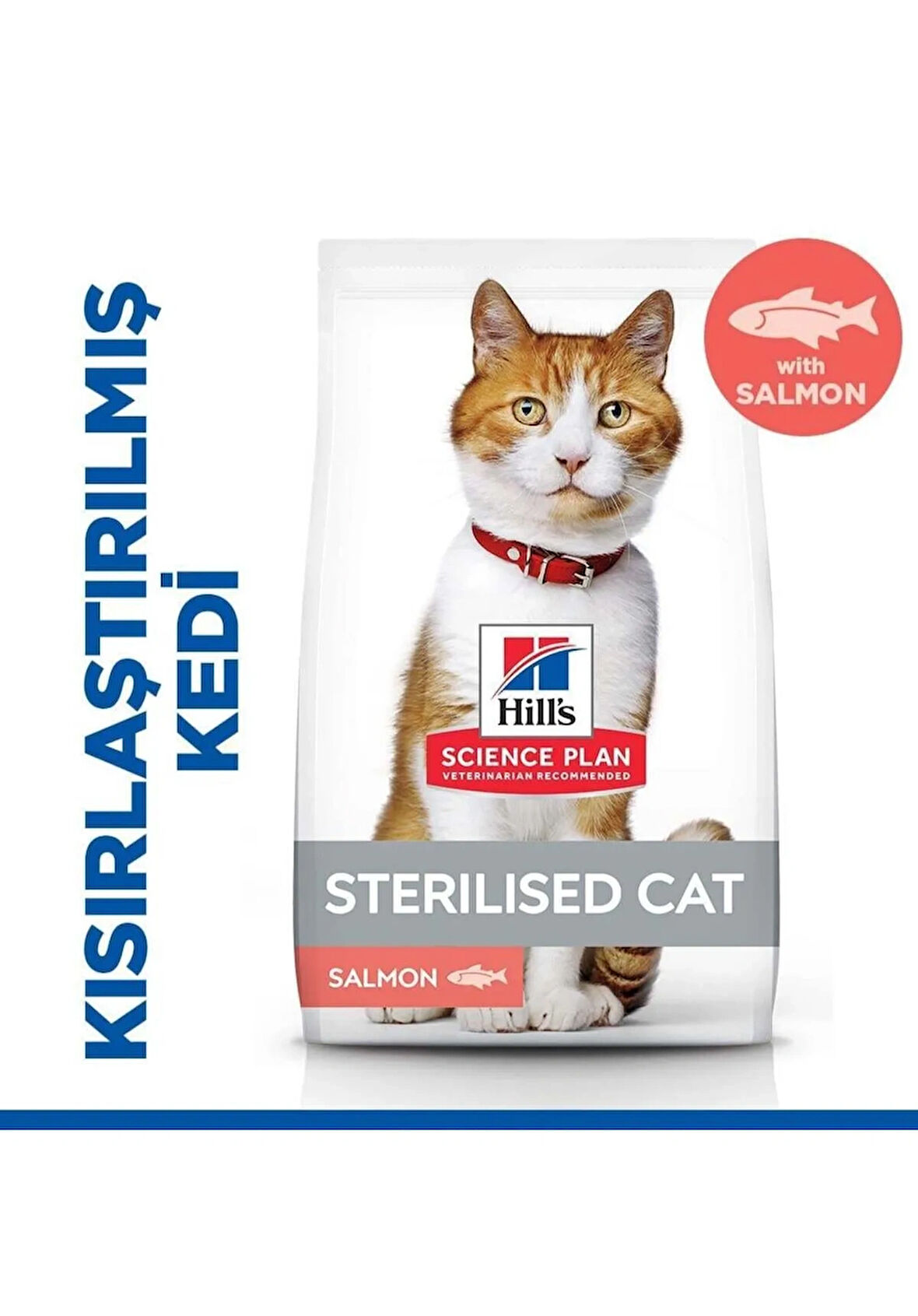 Hills Sterilised Kısırlaştırılmış Somonlu Kedi Maması 1,5 Kg