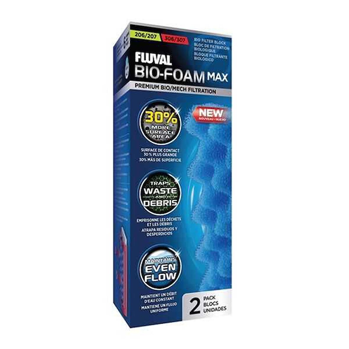 Fluval 207307 İçin Filtre Malzemesi Bio Foam Max