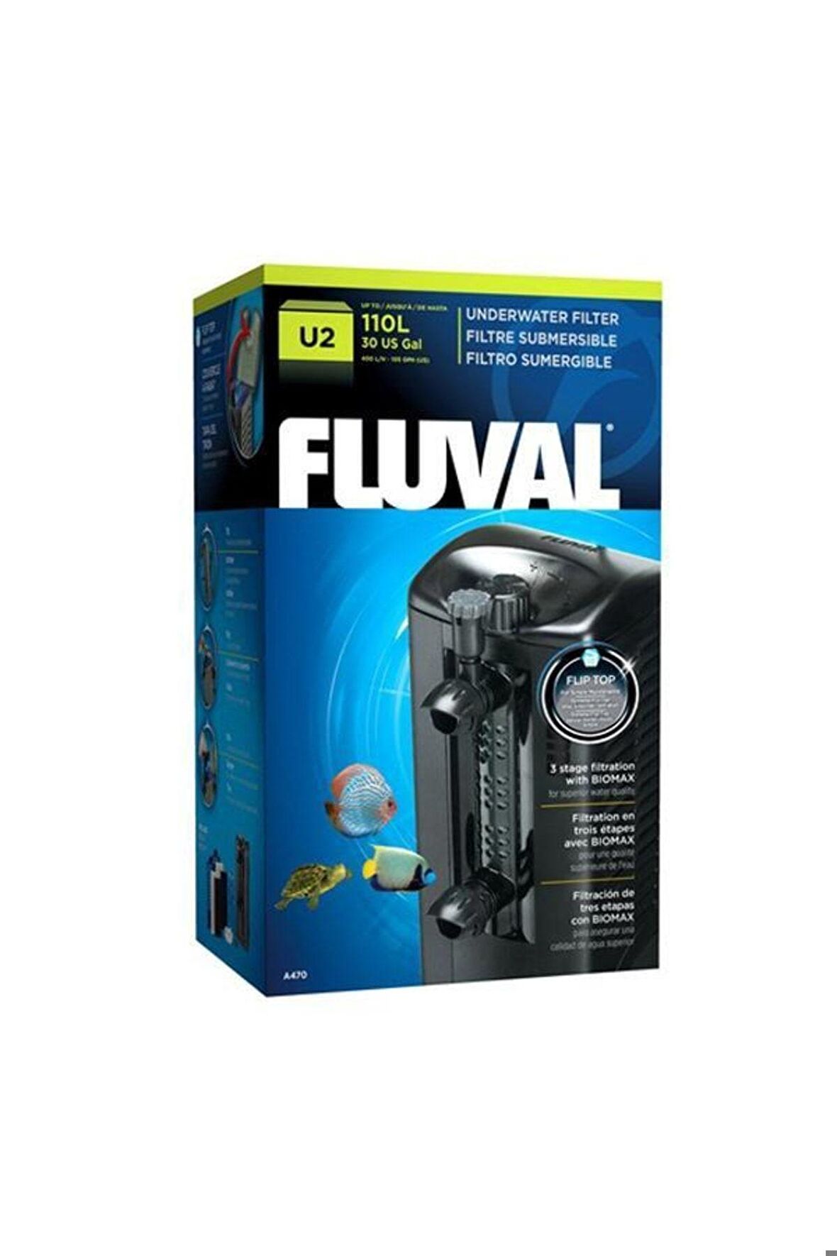 Fluval U2 İç Filtre 45-100 L Akv