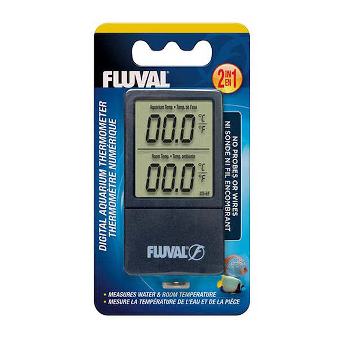 Fluval 2 Ekranlı Oda ve Akvaryum Termometresi