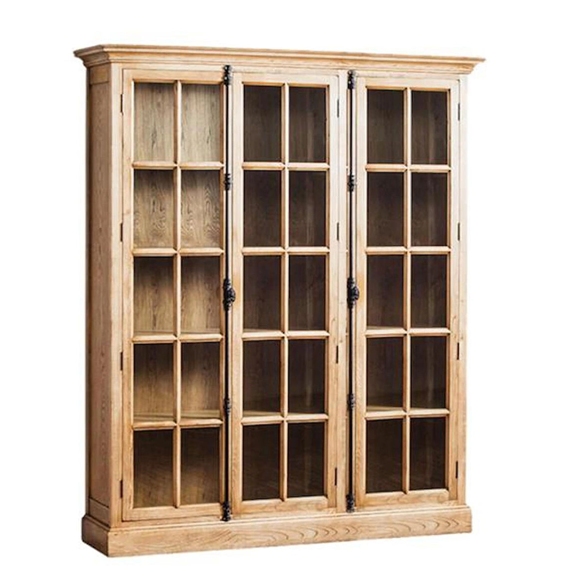 RUSTİK AHŞAP VİTRİN
