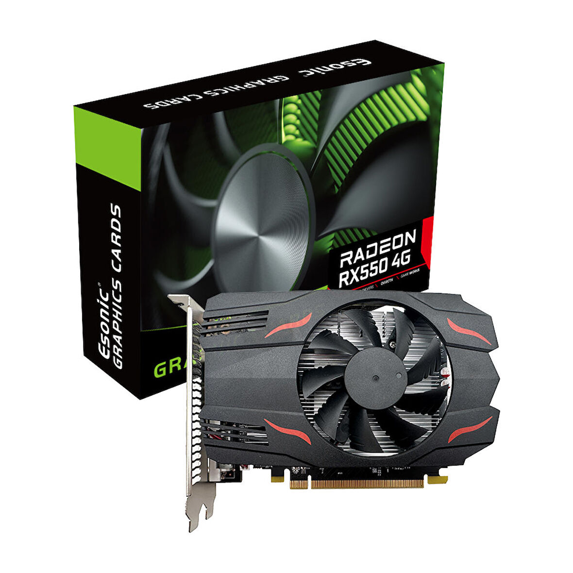 Esonic AMD Radeon RX 550 4 GB GDDR5 128 Bit Ekran Kartı
