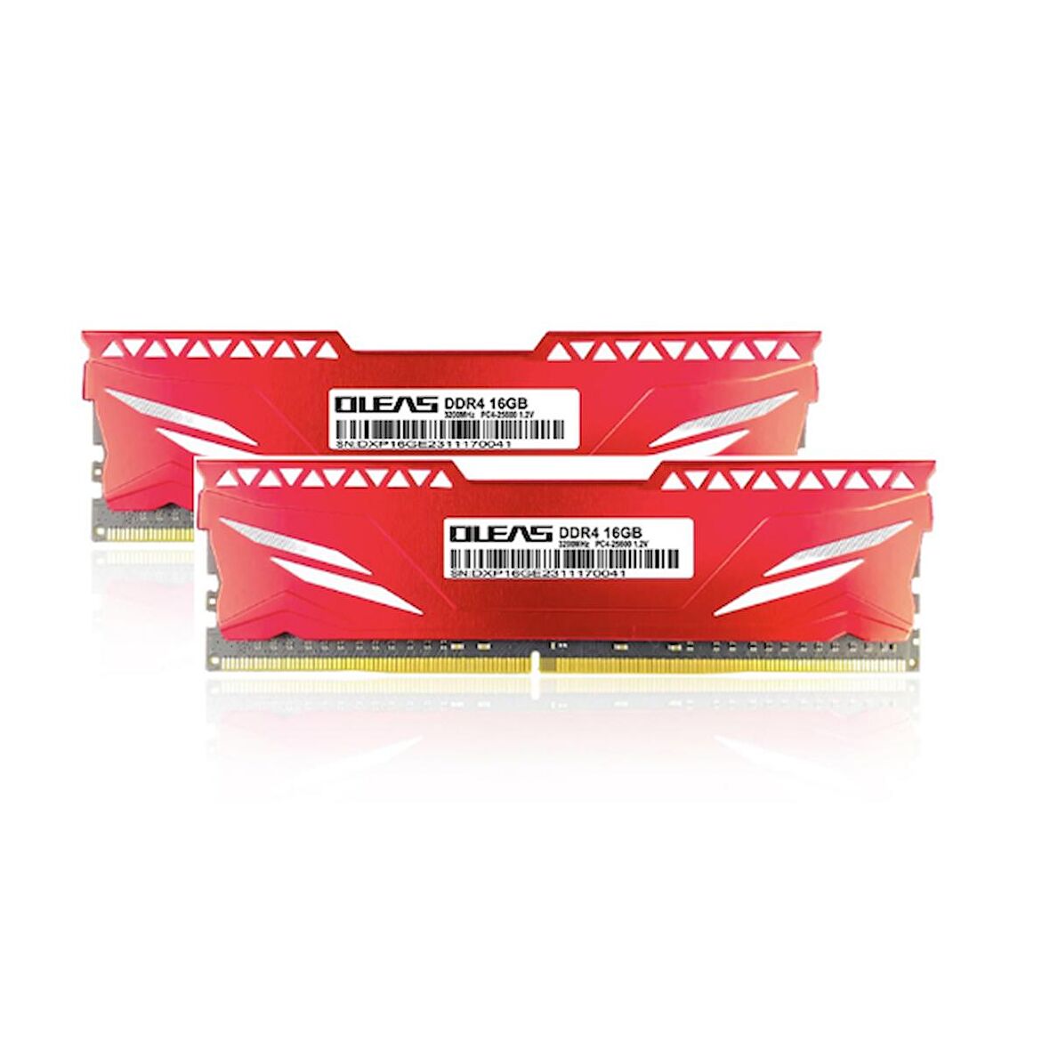 Oleas PR3200PCD4SC2-32G 32GB (2X16) DDR4 3200Mhz Masaüstü Ram